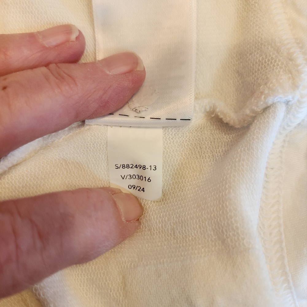 Athleta Pranayama Restore Rib Wrap Color: Bone Rib Size LP Nirvana Soft Fabric - Picture 16 of 16